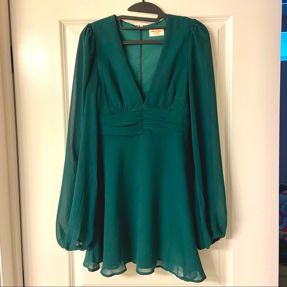 Brand new, emerald dress from Showpo